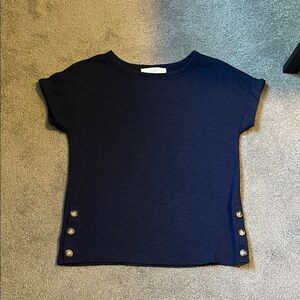Loft XXSP Button Detail Tee
